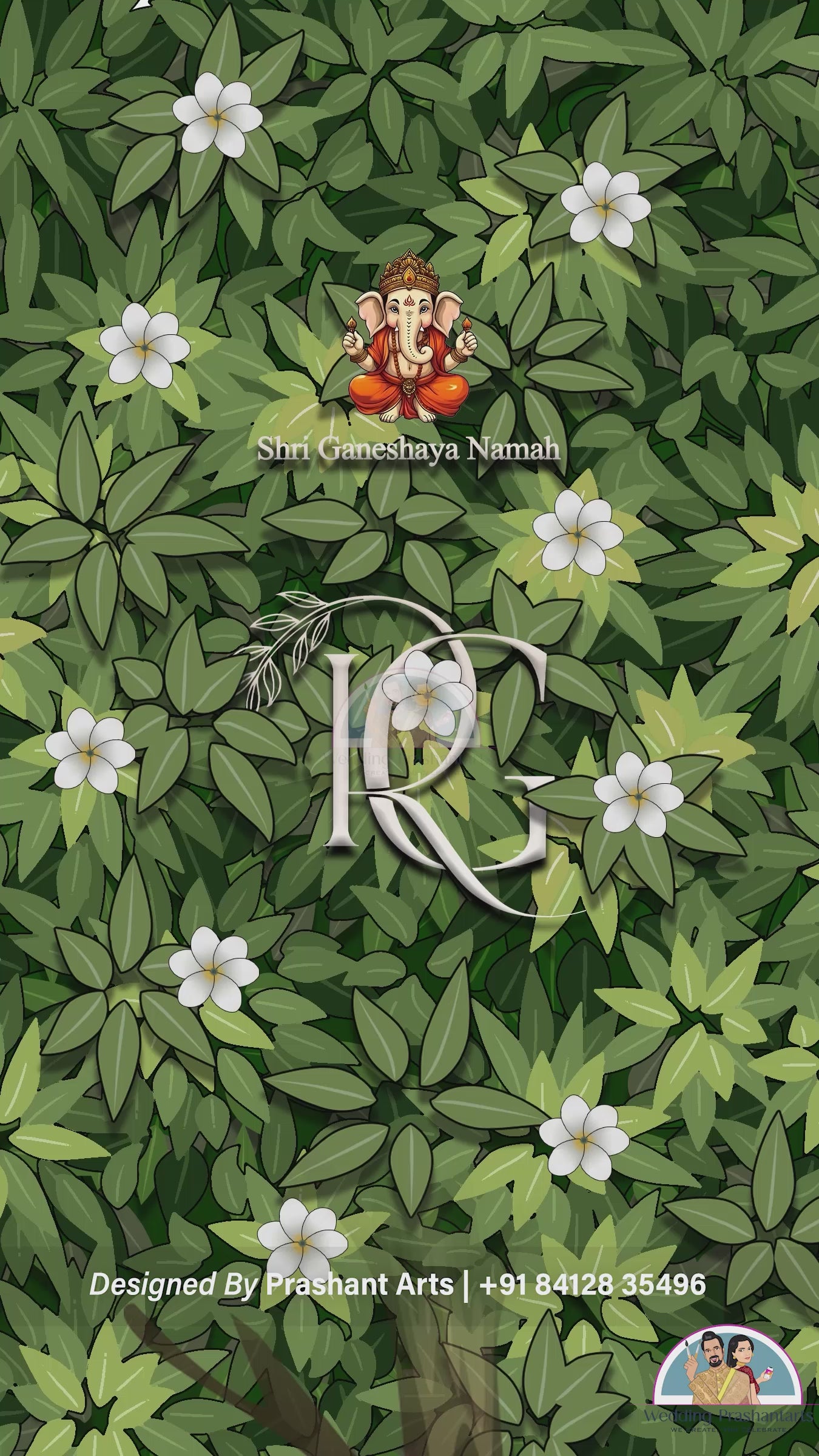 SIV-012 | Traditional South Indian Wedding Video Invitation - Elegant & Personalized