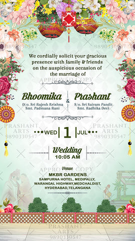 NT-004 | Celebrate Love in Style: Explore Indian Wedding Invitation Ideas NT-004 | Celebrate Love in Style: Explore Indian Wedding Invitation Ideas