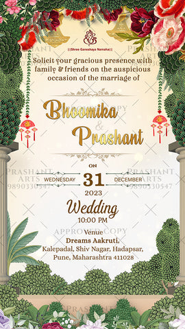 NT-008 | Budget-Friendly Elegance: Affordable Indian Wedding Invitations NT-008 | Budget-Friendly Elegance: Affordable Indian Wedding Invitations