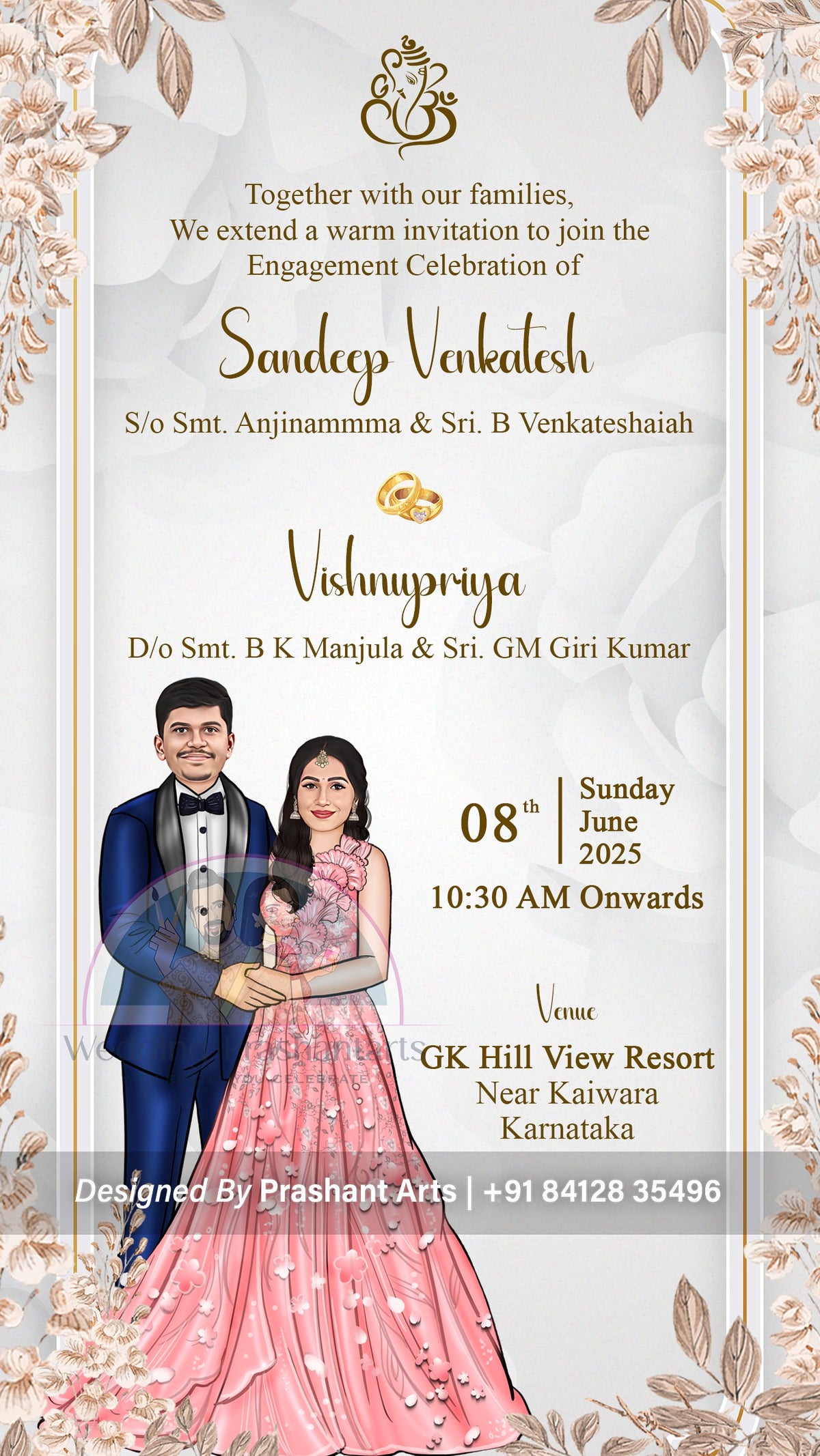 EGP-004 | Make it Official: Unique Engagement Invitations to Share Your Joy