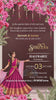 HSI-019 | Royal Half Saree Function Video Invitation – Personalized Animation