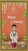 DCI-005 | Cultural Dhoti Ceremony Invitation – Designed for Precious Moments