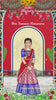 HSI-022 | Custom Half Saree Video Invitation – Animated & Personalized