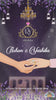 EGC-018 | Elegant Engagement Ceremony Invitation – Personalized & Stylish