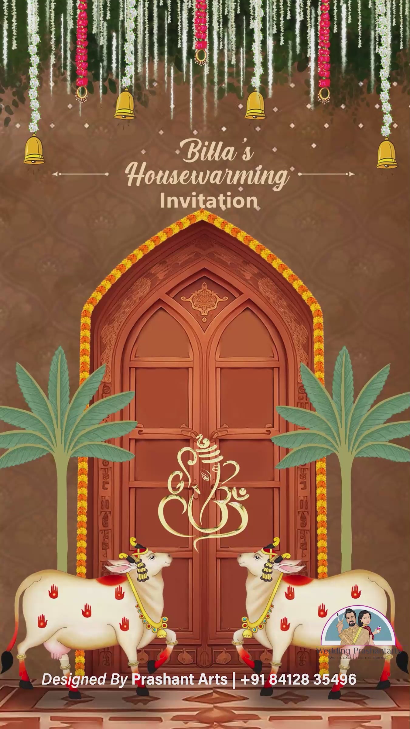 HWC-002 | Modern Minimalist Housewarming Invitation