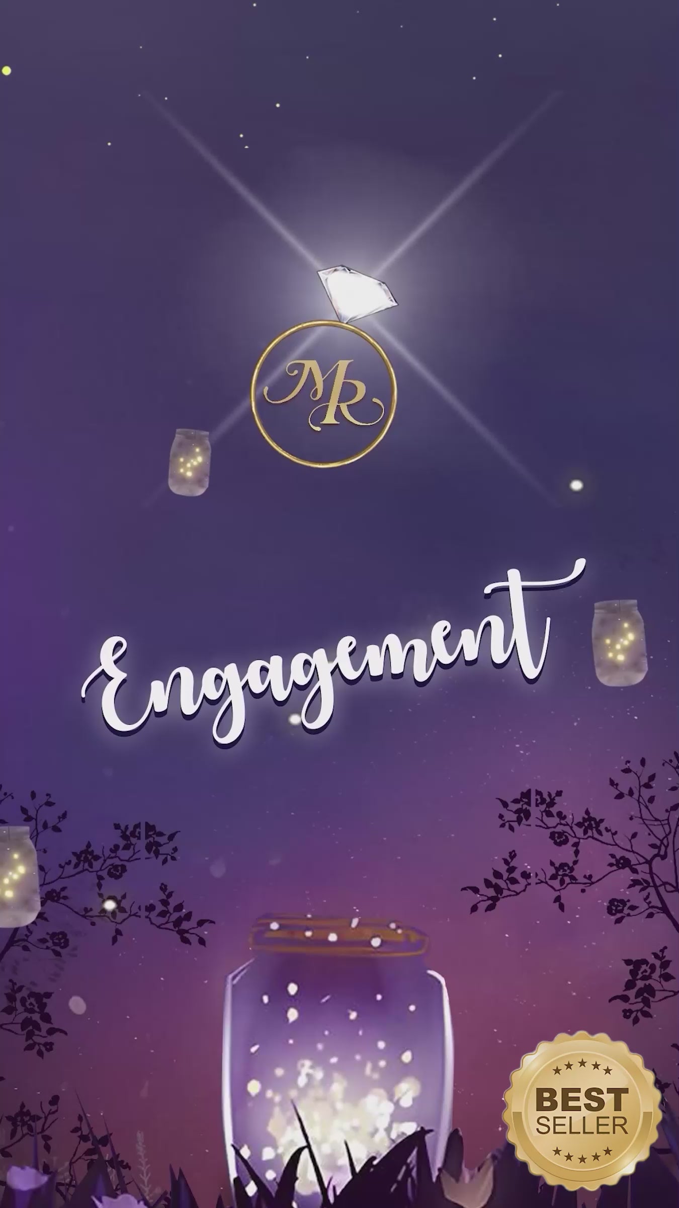 EGC-002 | Charming Engagement Invitation Video