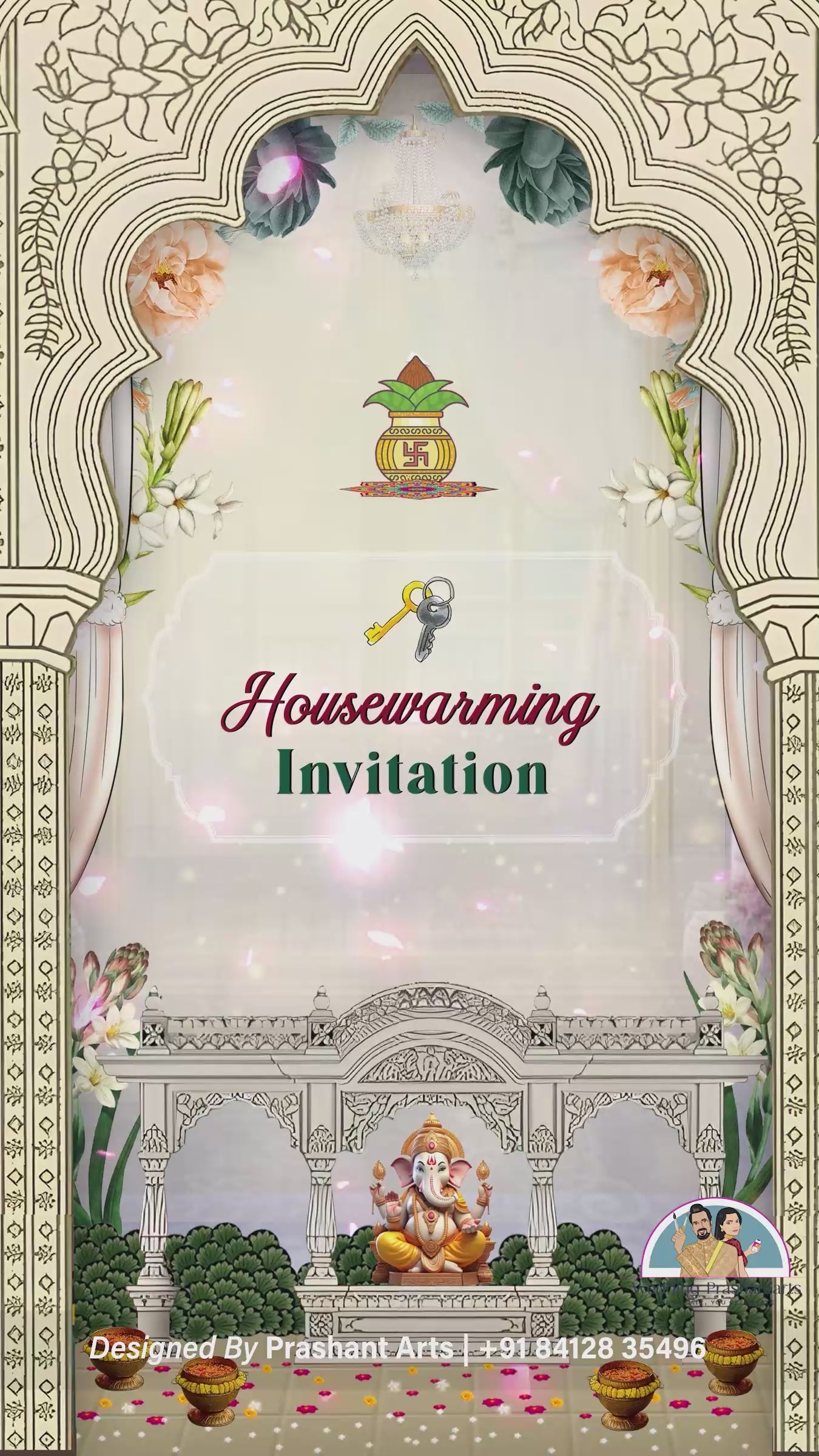 HWC-007 | Luxe Housewarming Invitation Video