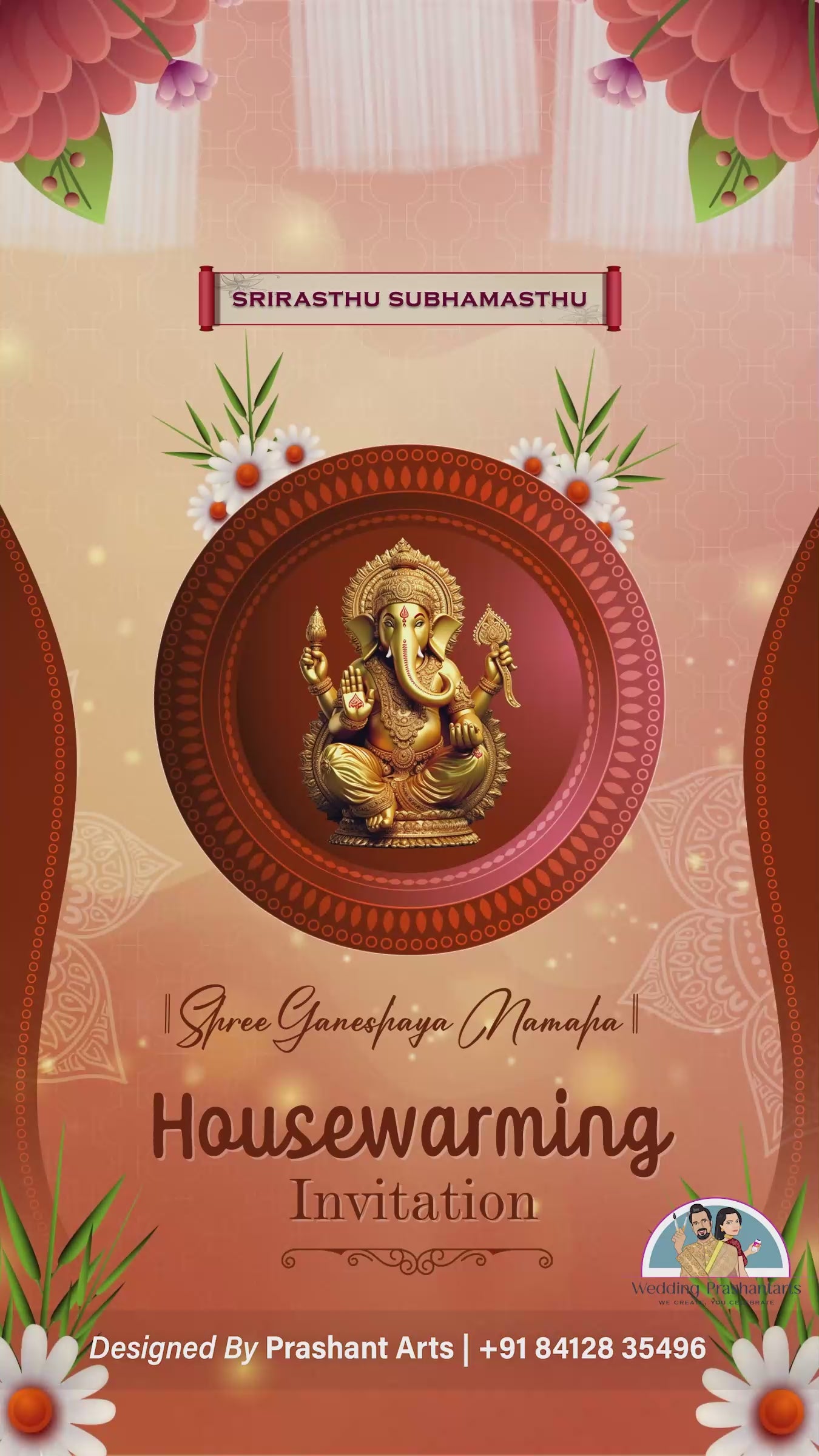 HWC-005 | Rustic Charm Housewarming Invitation Video