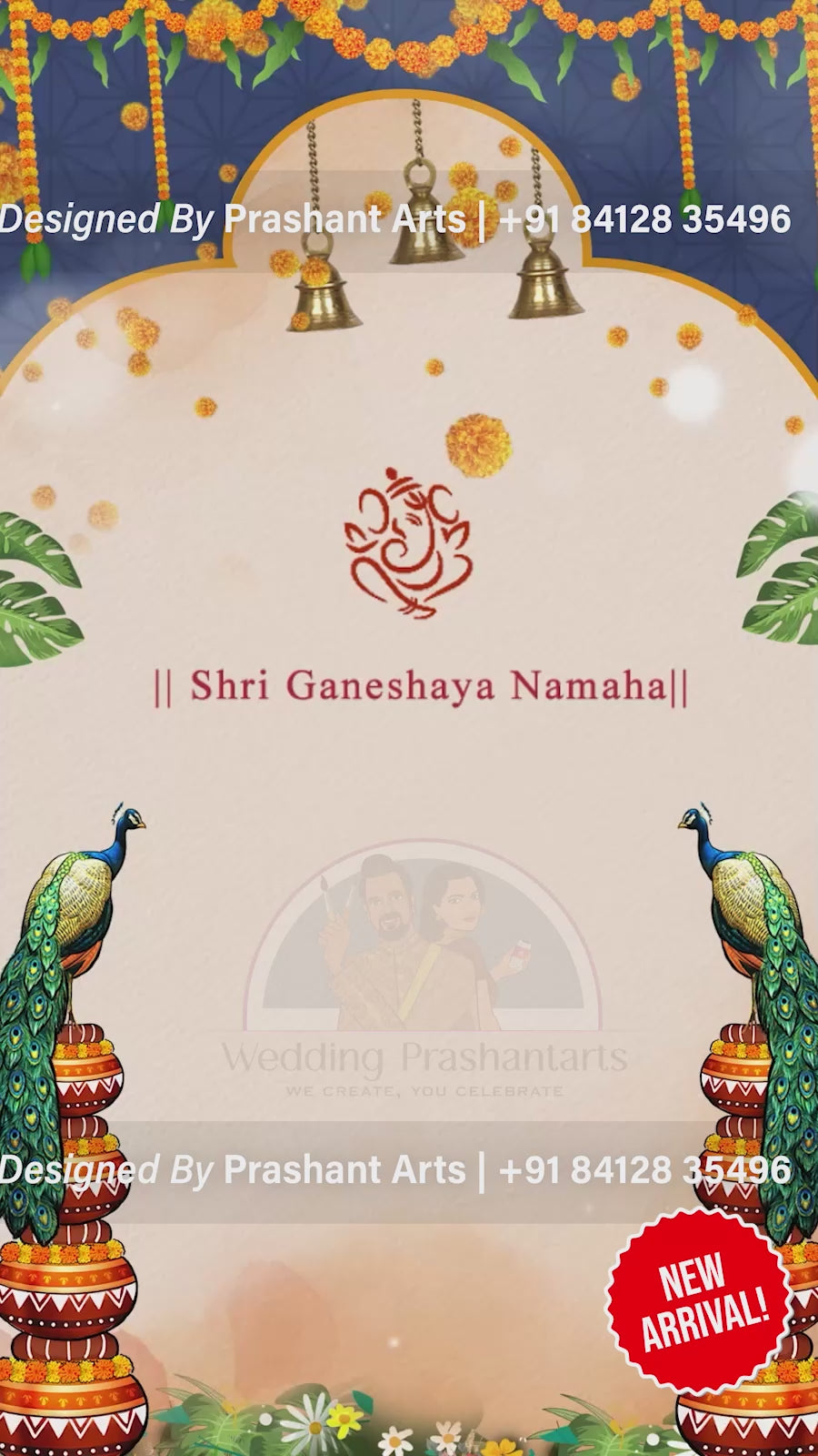 MRC-013 | Unforgettable Marathi Wedding Invitations: Mark Your Special Day