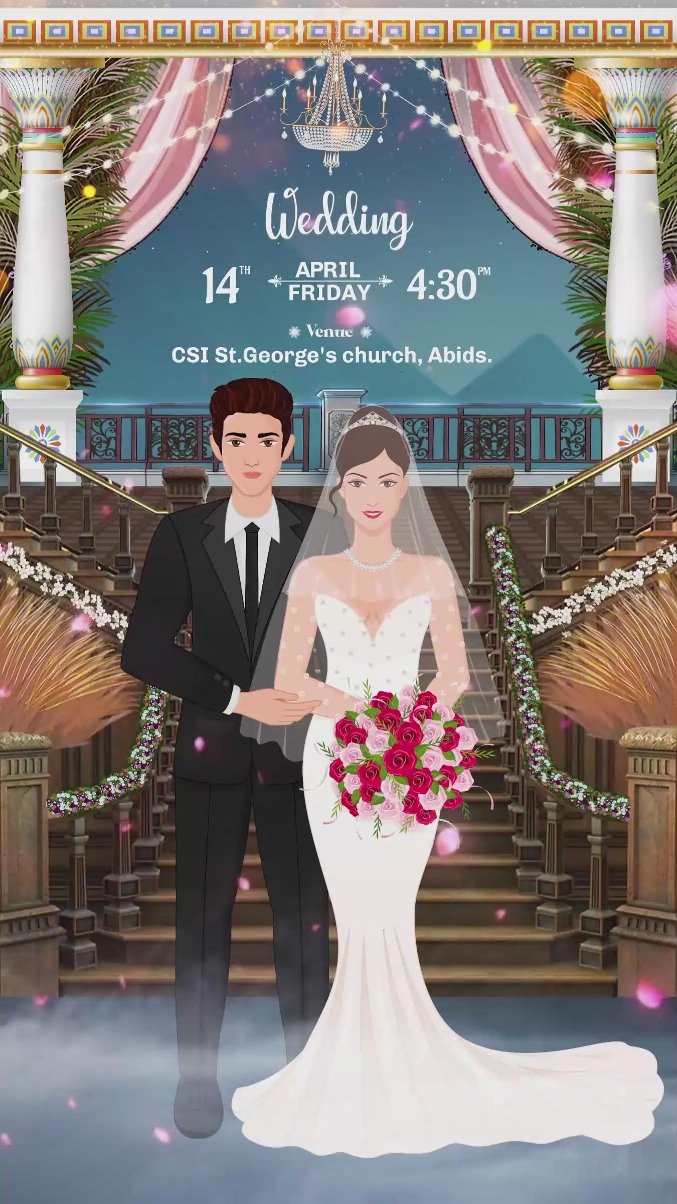 Christian Wedding Invitation