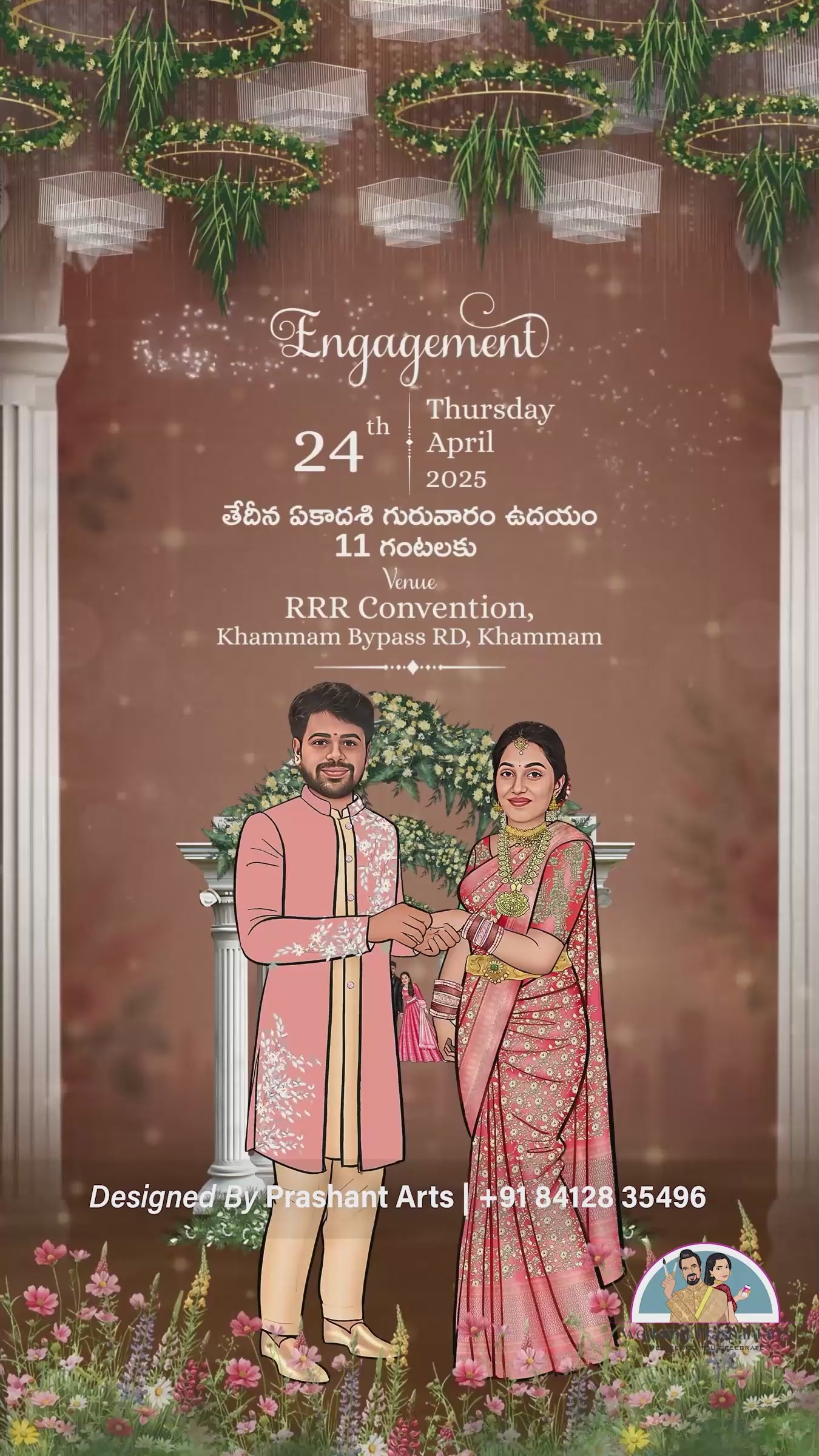 EGC-006 | Celebrate Your Unique Love Story : Engagement Invitation Videos