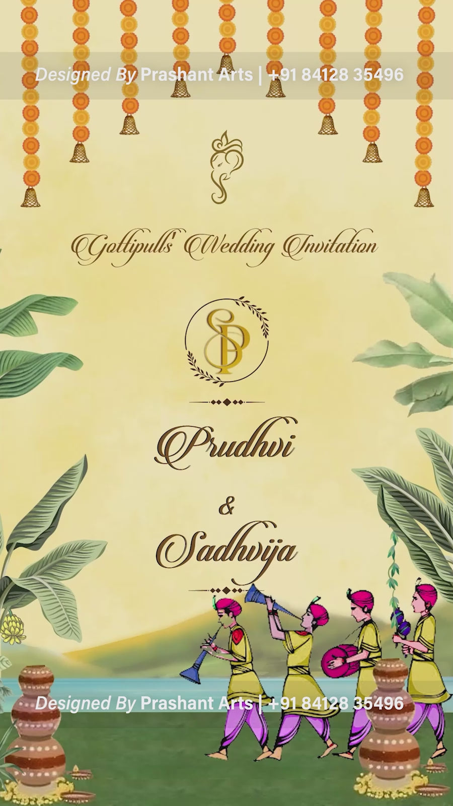 South Indian Invitation Video