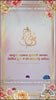 NIV-006 | Pink Floral Indian Wedding Invitation : Celebrate Your Auspicious Beginnings