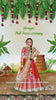 HSI-024 | Luxury Half Saree Video Invitation – Premium Personalized Animation