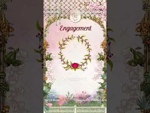Create Your Memories: Engagement Invitation Video | EGC-051