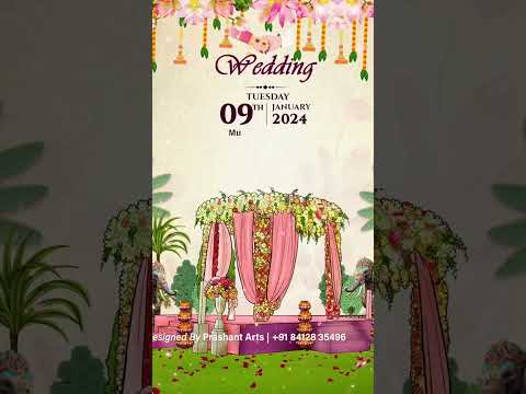 MRV-001 | Make a Lasting Impression: Marathi Wedding Invitation Videos